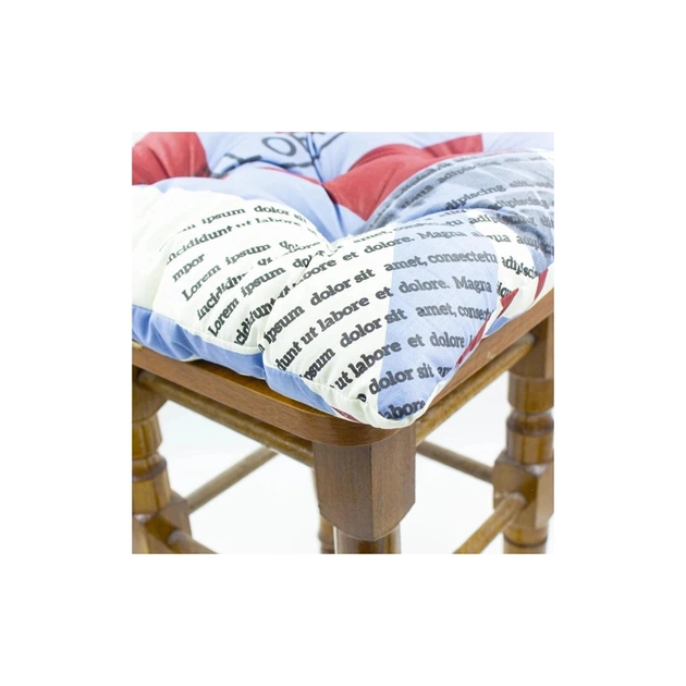 Подушка на стілець MirSon Бязь Принт 17-0535 Peggy 40х50 см (2200006276920) - зображення 4