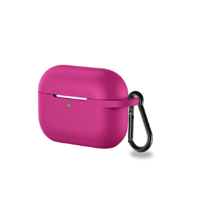 Чохол для навушників BeCover Silicon для Apple AirPods Pro Rose Red (704489) - зображення 1