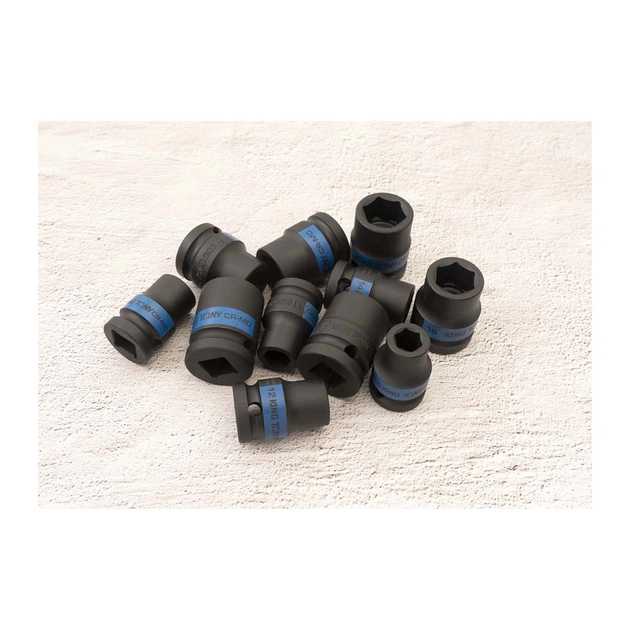 Набір головок KING TONY 1/2" ударних 11 шт. 10 - 21 мм (4412MP) - picture 5