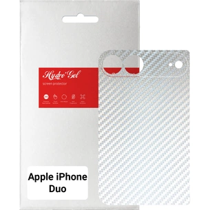 Пленка защитная Armorstandart Back Film Carbone Silver Apple iPhone Duo (ARM94249) изображение 1