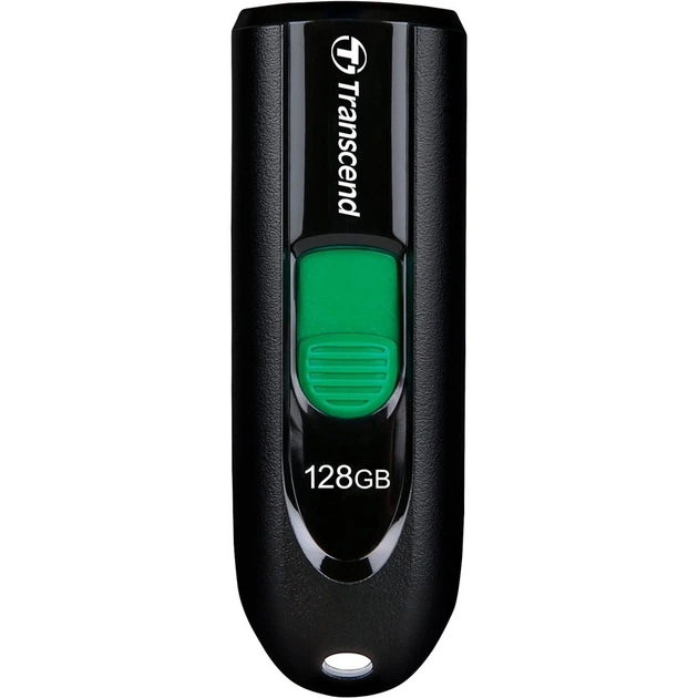 USB флеш накопичувач Transcend 128GB JetFlash 790C Black USB 3.1 Type C (TS128GJF790C) - зображення 1