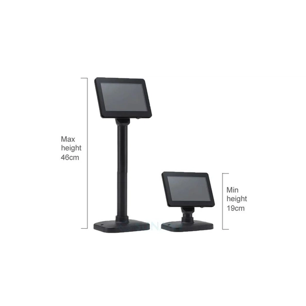 POS-монітор Geos клієнта 7", VGA, 800х480 (PD700-I) - picture 4