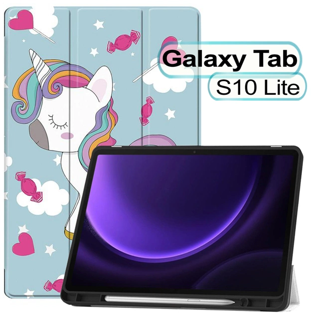 Чехол для планшета BeCover Flexible TPU Mate Samsung Galaxy Tab S10 Lite SM-X400/406 10.9" Unicorn (713835) - изображение 1