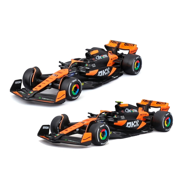 Масштабна модель автомобіля Bburago Автомодель - McLaren F1 MCL38 (2024), 1:43 (18-38214) - зображення 1