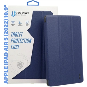 Чохол до планшета BeCover Smart Case Apple iPad Air 5 (2022) 10.9" Deep Blue (710771) зображення 1