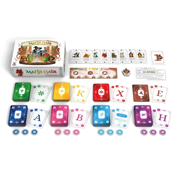 Настольная игра Geekach Games Магия слов (Words of Magic) (укр.) (GKST003UA) - изображение 3