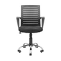 Офісне крісло Richman Флеш Ю Хром М-1 (Tilt) Сітка чорна + сіра (ADD0003095) - зменшене зображення 2