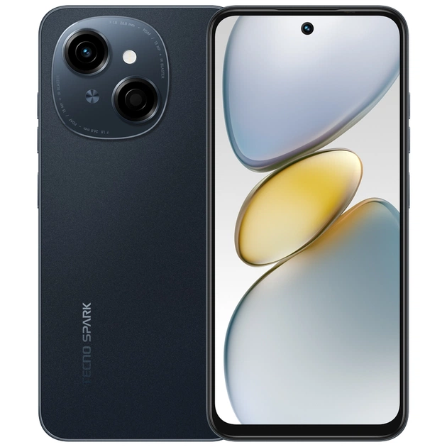 Мобільний телефон Tecno Spark Go 1 4/64GB Startrail Black (4894947036439) - зображення 1