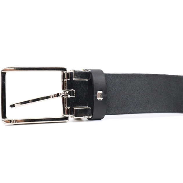 Ремінь Grande Pelle Брючний з натуральної шкіри Чорний (11677) - зображення 6