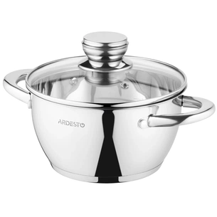 Каструля ARDESTO Gemini Lucca, 2.3л, нержавіюча сталь (AR4323LC) зображення 1