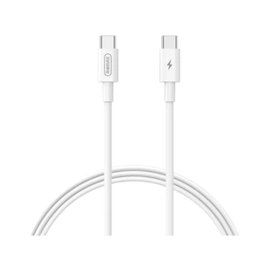 Дата кабель USB-C to USB-C 65W white Remax (6954851214458) зображення 1