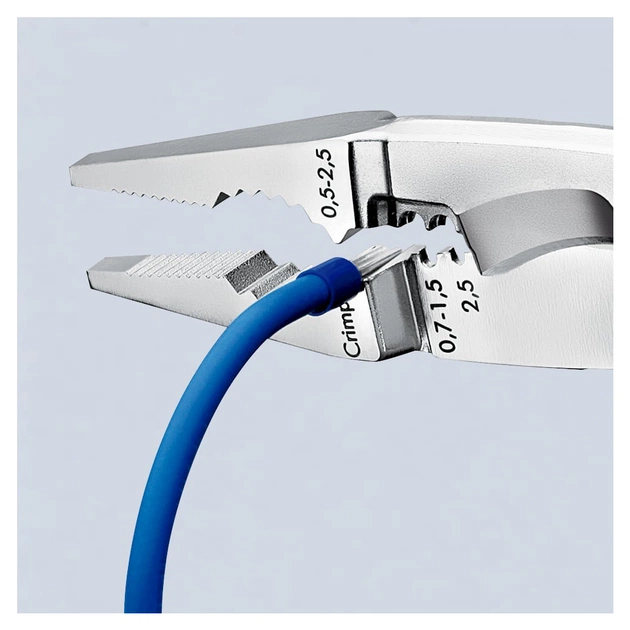 Плоскогубці KNIPEX електромонтажні 200мм (13 91 200) - picture 6