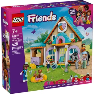 Конструктор LEGO Friends Ветеринарна клініка для коней і домашніх улюбленців (42651) зображення 1