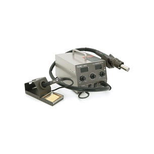 Паяльна станція Bakku BA-942C з цифровою індикацією на фен та на паяльник, DC:110-240V, 4A,1000W, 5 кг (BA-942C) picture 1