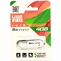 USB флеш накопичувач Mibrand 4GB Aligator White USB 2.0 (MI2.0/AL4U7W) - зменшене зображення 2