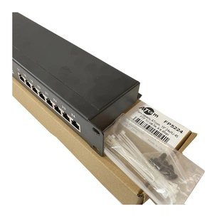 Патч-панель Atcom 19" 24 порта FTP 1U cat.5e with cable organizer (FP5224) изображение 1