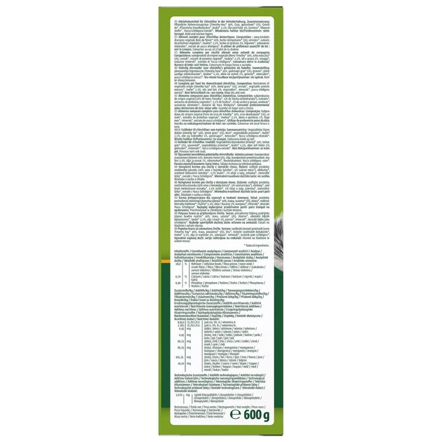 Корм для гризунів Vitakraft Premium Menu Vital для шиншил 600 г (4008239258472) - picture 4