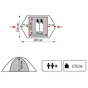 Намет Tramp Tourist (TLT-004) - зменшене зображення 2