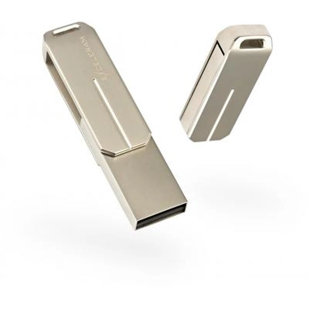 USB флеш накопичувач eXceleram 16GB U3 Series Silver USB 2.0 (EXP2U2U3S16) - зображення 1