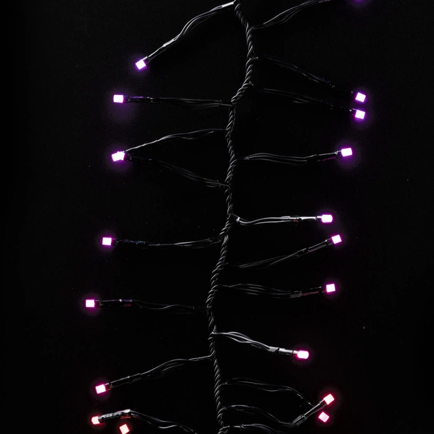 Гірлянда Twinkly Smart LED Cluster RGB, 400, BT + WiFi, Gen II, IP44 (TWC400STP-BEU) - picture 10