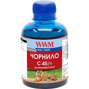Чорнило WWM Canon CLI-481PB 200г Blue (C45/V) зображення 1