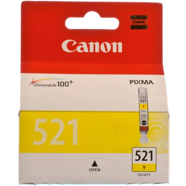 Картридж Canon CLI-521 Yellow MP540/ 630 (2936B001/2936B004) - зображення 1