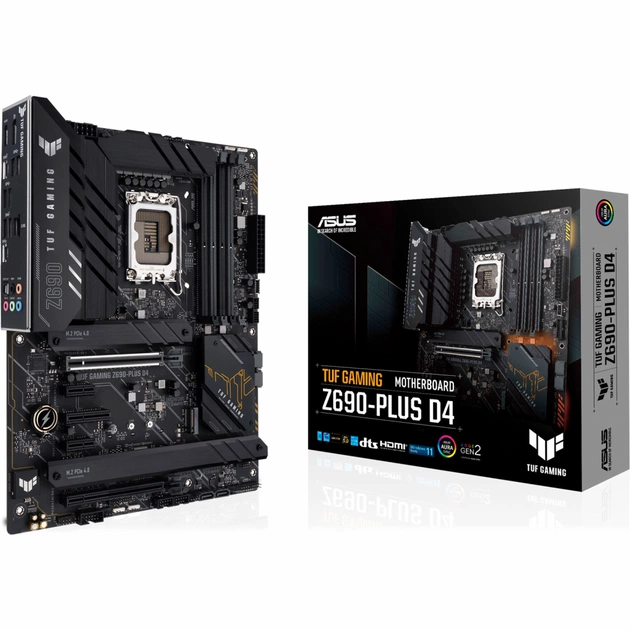 Материнська плата ASUS TUF GAMING Z690-PLUS D4 - зображення 1