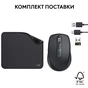 Мишка Logitech MX Anywhere 3S for Business Wireless/Bluetooth + Mouse Pad Studio Series Graphite (MX910-006958) - зменшене зображення 10