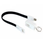 Дата кабель USB 2.0 AM to Micro 5P 0.18m black Extradigital (KBU1786) - зменшене зображення 2