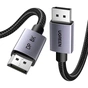 Кабель мультимедійний DisplayPort M to DisplayPort M 2.0m V1.4 8K60Hz DP120 black Ugreen (25905) - зменшене зображення 1