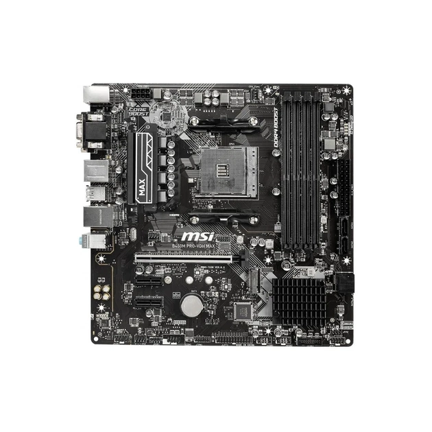 Материнська плата MSI B450M PRO-VDH MAX - зображення 1