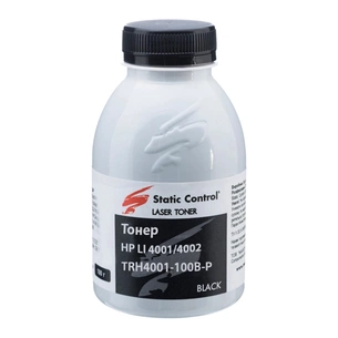 Тонер HP LJ 4001/4002 100г фасовка Static Control (TRH4001-100B-P) зображення 1