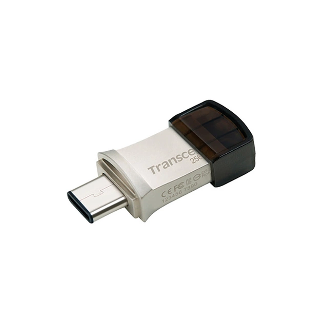 USB флеш накопичувач Transcend 256GB JetFlash 890 USB 3.1/Type-C (TS256GJF890S) - зображення 1
