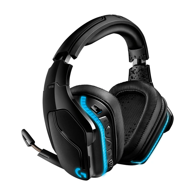Навушники Logitech G935 Wireless 7.1 Surround Sound LIGHTSYNC Gaming Headset (981-000744) - зображення 1