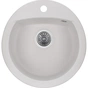 Мийка кухонна GRANADO RONDA white з сифоном (470*490mm.) (gr2205) - зменшене зображення 1