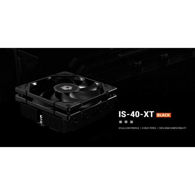 Кулер до процесора ID-Cooling IS-40-XT BLACK - picture 10
