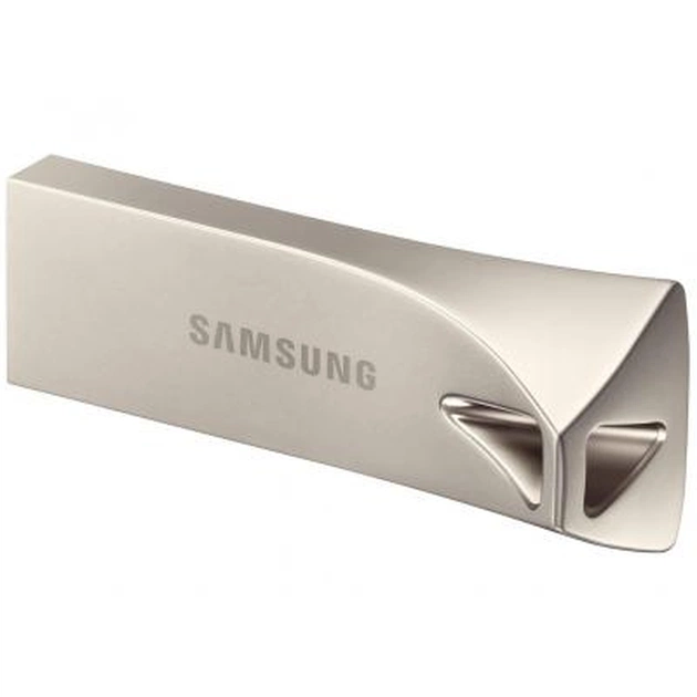 USB флеш накопичувач Samsung 128GB Bar Plus Silver USB 3.1 (MUF-128BE3/APC) - зображення 3