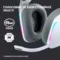 Навушники Logitech G733 Lightspeed Wireless RGB Gaming Headset White (981-000883) - зменшене зображення 9