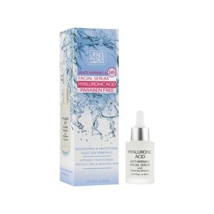 Сироватка для обличчя Dead Sea Collection проти зморшок з гіалуроновою кислотою 30 мл (830668009448) зображення 1