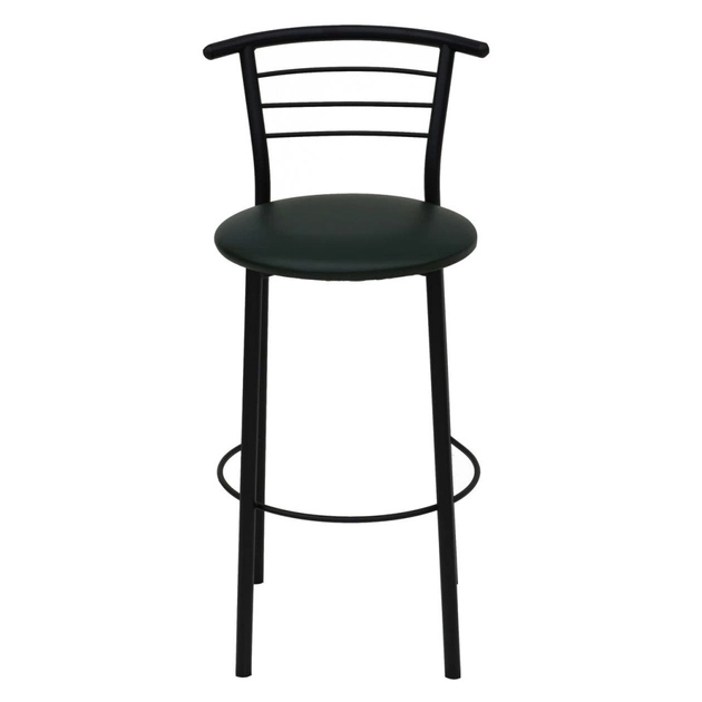 Барний стілець Примтекс плюс барный 1011 Hoker black S-6214 Dark Green (1011 HOKER black S-6214) - picture 1