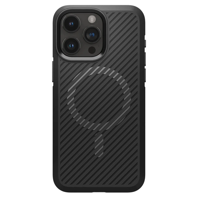 Чехол для мобильного телефона Spigen Apple iPhone 15 Pro Core Armor MagFit Matte Black (ACS06467) - изображение 1