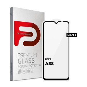 Скло захисне Armorstandart Pro OPPO A18 4G / A38 4G Black (ARM71040) зображення 1