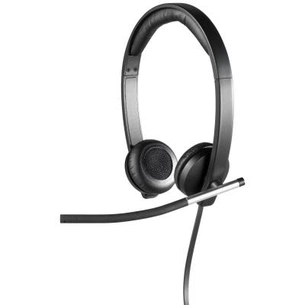 Навушники Logitech H650e Dual USB Wired Headset (981-000519) зображення 1