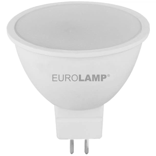 Лампочка Eurolamp LED SMD MR16 3W GU5.3 3000K 220V (LED-SMD-03533(P)) зображення 1
