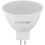 Лампочка Eurolamp LED SMD MR16 3W GU5.3 3000K 220V (LED-SMD-03533(P)) - зменшене зображення 1