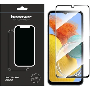 Скло захисне BeCover Samsung Galaxy M14 5G SM-M146 Black (709258) зображення 1