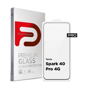 Скло захисне Armorstandart Pro Tecno Spark 40 Pro 4G (ARM87519) зображення 1