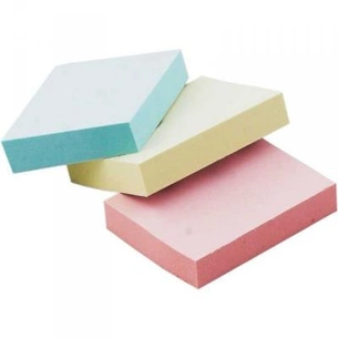 Папір для нотаток Buromax with adhesive layer 38х51мм, 3*100sheets, colors mix,blister (BM.2319-99) зображення 1