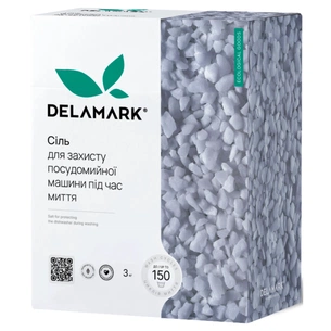 Соль для посудомоечных машин DeLaMark 3 кг (4820152332257) изображение 1