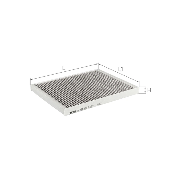 Фильтр салона ALPHA FILTER AF5148a - изображение 1